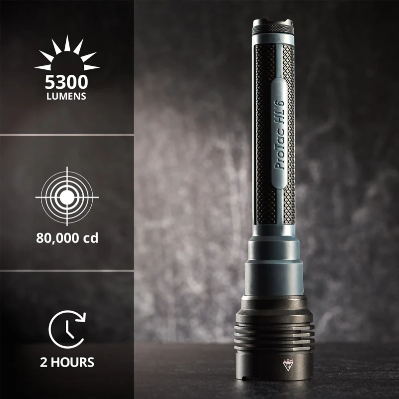 Streamlight ProTac® HL 6 Flashlight - Black SLI88131 - Image 10