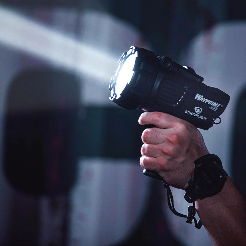 Streamlight Waypoint® 400 Spotlight: 120V AC Polymer Mount – Black SLI44911 - Image 7