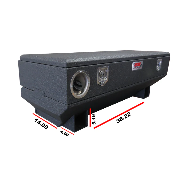 The FuelBox Tank and Tool Box Combo 40 Gallon Smooth Spray Liner Finish Model FTC44MS - Image 3