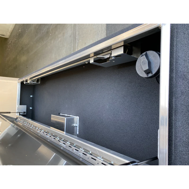 The FuelBox Tank and Tool Box Combo 40 Gallon Tonneau Cover Application Smooth Spray Liner Finish Model FTC44TMS - Image 6