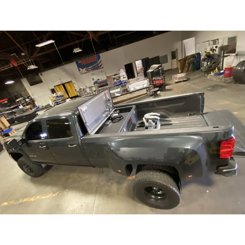 The FuelBox Tank and Tool Box Combo 87 Gallon Smooth Spray Liner Finish Model FTC90MS - Image 4