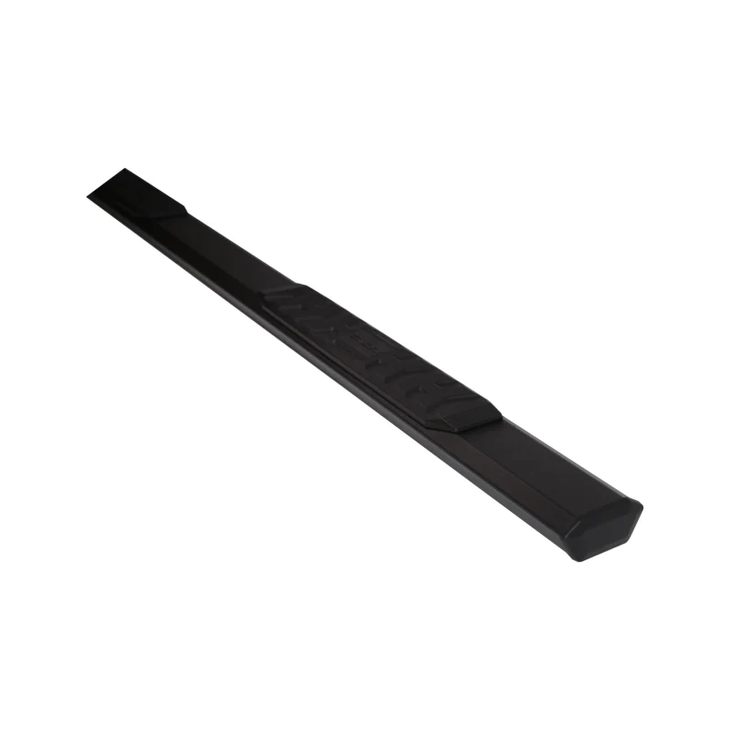 TrailFX 4.5" Hexagonal Straight A4 Step Nerf Bars W/ Step Pads Powder Coat Black Aluminum Model AL4002B - Image 4