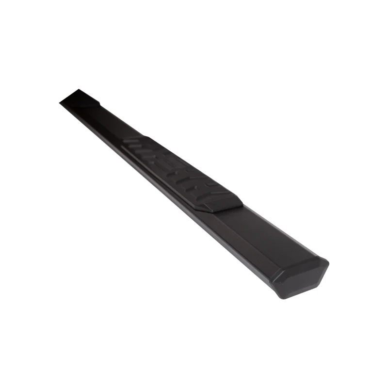 TrailFX 4.5" Hexagonal Straight A4 Step Nerf Bars W/ Step Pads Powder Coat Black Aluminum Model AL4017B - Image 2