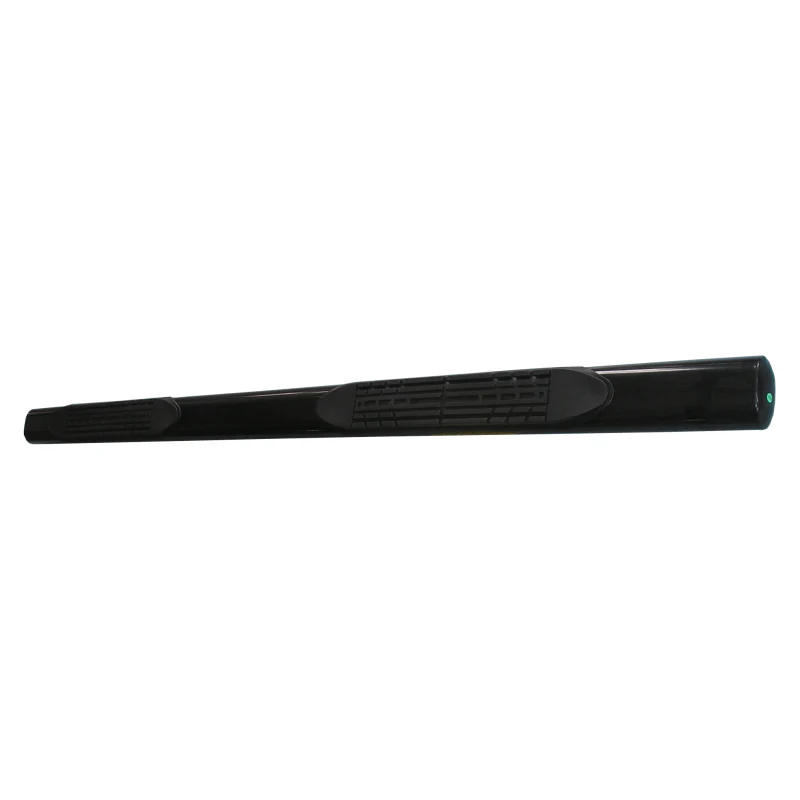 TrailFX 4" Oval Straight Step Nerf Bars W/ Step Pads Powder Coat Black Steel Model A1532B