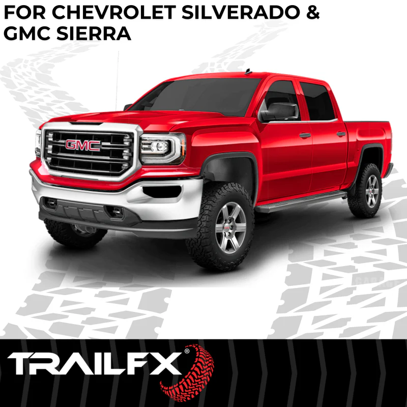 TrailFX A6 Running Boards Titanium Black Aluminum Model AL6005B - Image 5