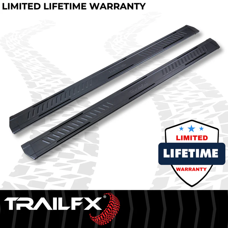 TrailFX A6 Running Boards Titanium Black Aluminum Model AL6010B - Image 6