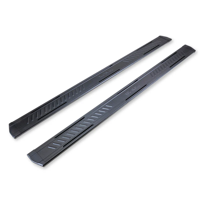 TrailFX A6 Running Boards Titanium Black Aluminum Model AL6016B