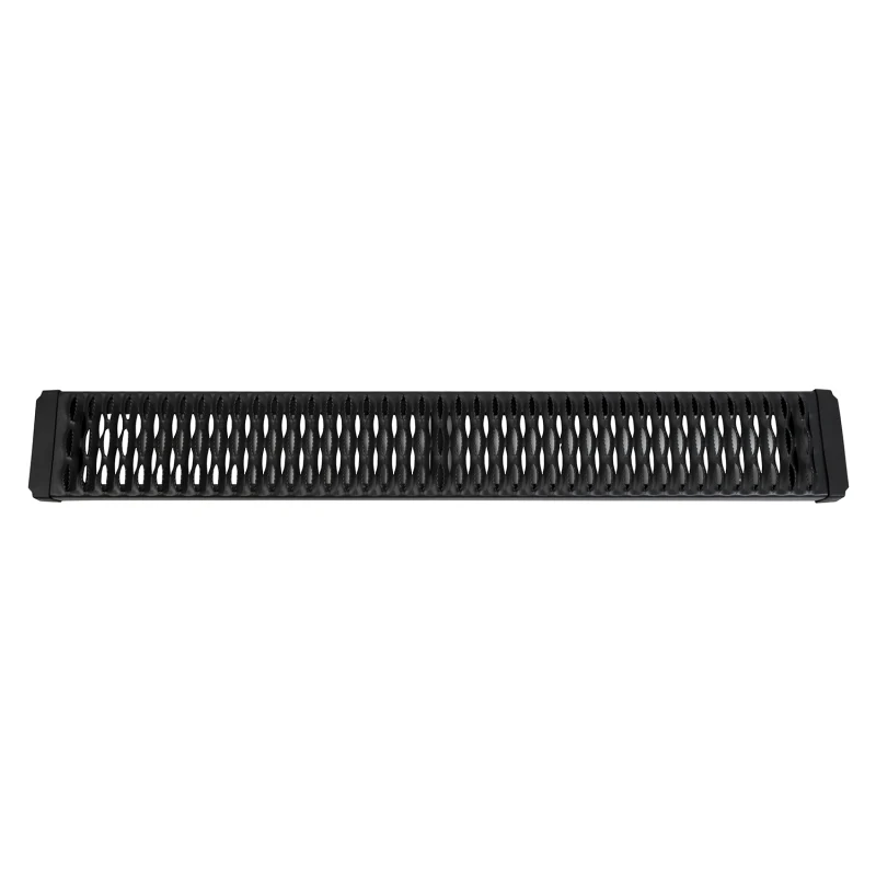 TrailFX Aggressive Tread Running Boards Titan Black Aluminum Model RBA012TI