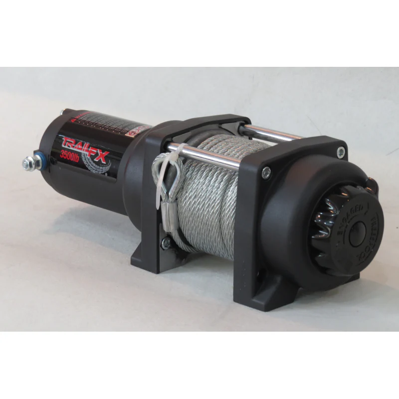 TrailFX ATV/UTV 3500LB Winch w/ Steel Cable Model W35B - Image 2