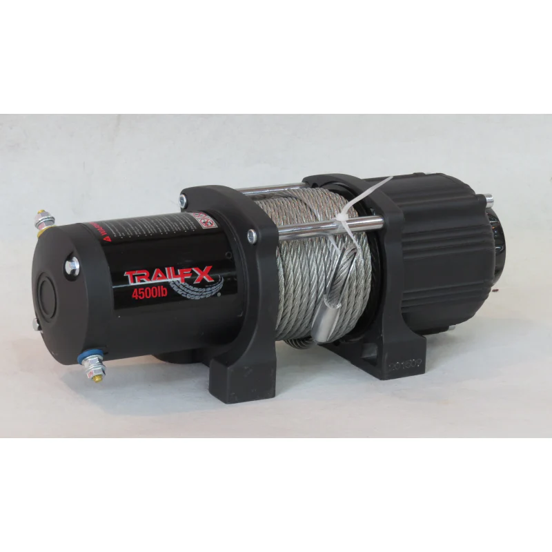 TrailFX ATV/UTV 4500LB Winch w/ Steel Cable Model W45B