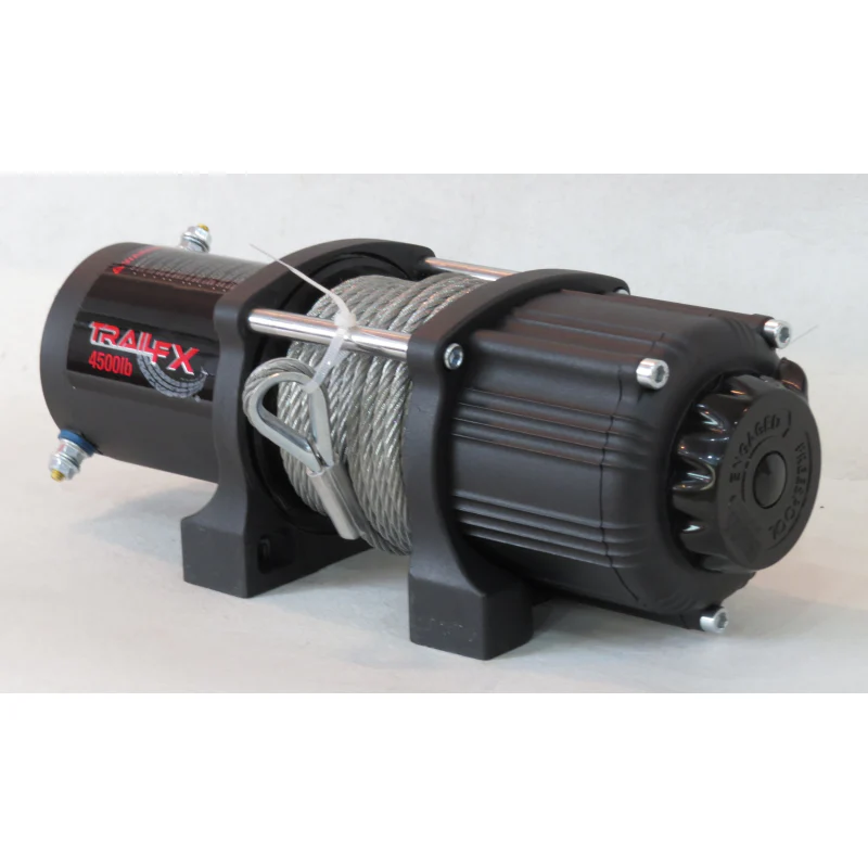 TrailFX ATV/UTV 4500LB Winch w/ Steel Cable Model W45B - Image 2
