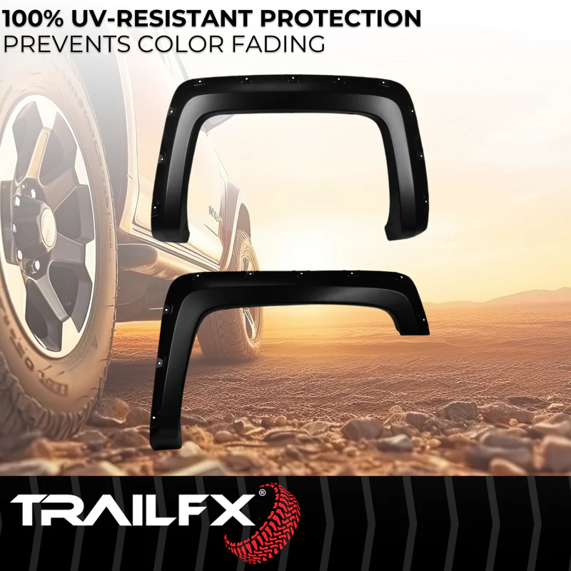 TrailFX Fender Flare Pocket Style Flare Smooth Set Of 4 Model TFC3002S - Image 4