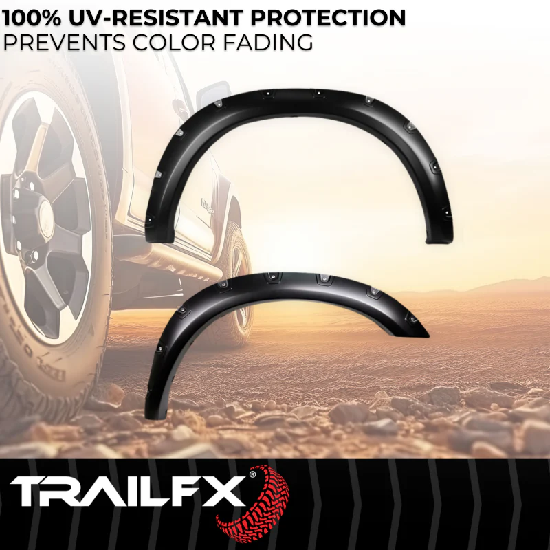 TrailFX Fender Flare Pocket Style Flare Smooth Set Of 4 Model TFD3006S - Image 3