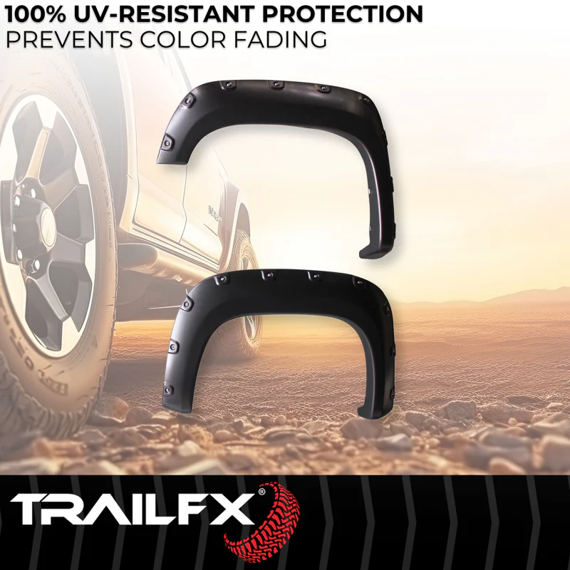 TrailFX Fender Flare Pocket Style Flare Smooth Set Of 4 Model TFG3001S - Image 4