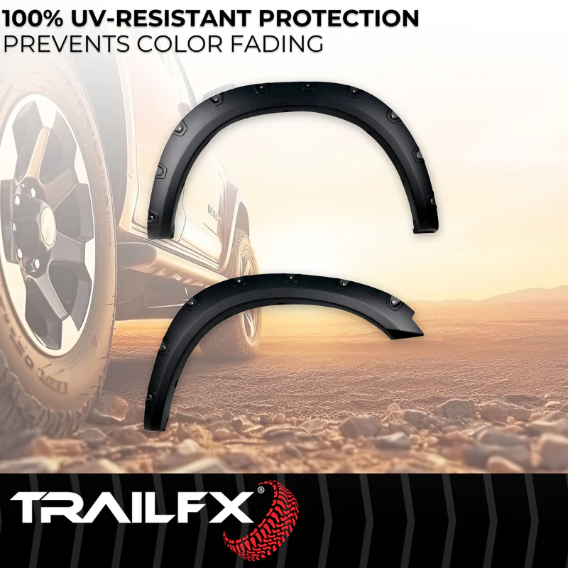 TrailFX Fender Flare Pocket Style Flare Texture Set Of 4 Model TFD3002T - Image 4