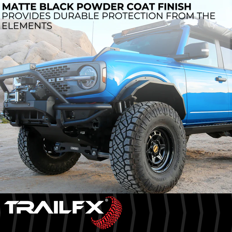 TrailFX Front Angle Tube Fender Flare Model BR007T - Image 4