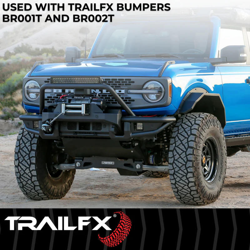 TrailFX Front Bumper Skid Plate Model BR003T - Image 3