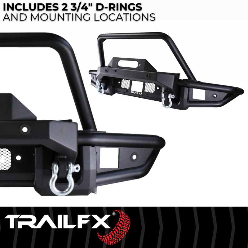 TrailFX Front Bumper w/ Winch Mount Model BR002T - Image 6