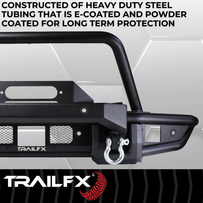 TrailFX Front Bumper w/ Winch Mount Model BR002T - Image 9
