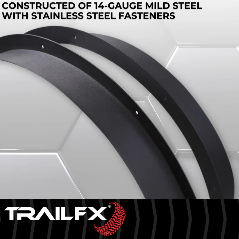 TrailFX Front Flat Fender Flare Model BR005T - Image 6