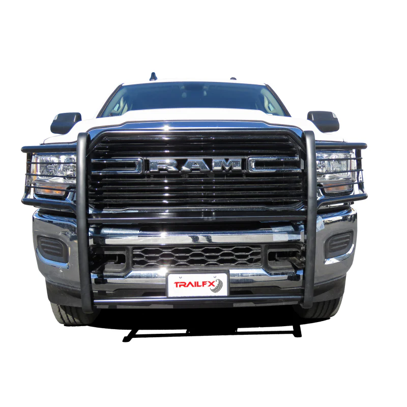 TrailFX Grille Guard Gloss Black Steel Model E0039B - Image 2