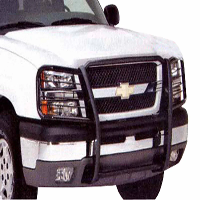 TrailFX Grille Guard Powder Coated Gloss Black Steel Model 81301
