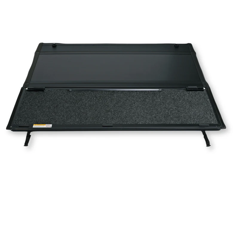 TrailFX Hard Bi-Fold Tonneau Cover Black Aluminum Model TFX5710 - Image 2