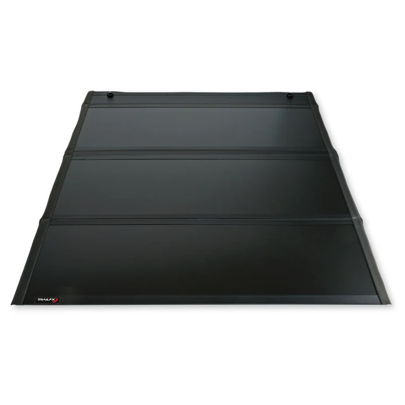 TrailFX Hard Bi-Fold Tonneau Cover Black Aluminum Model TFX5711