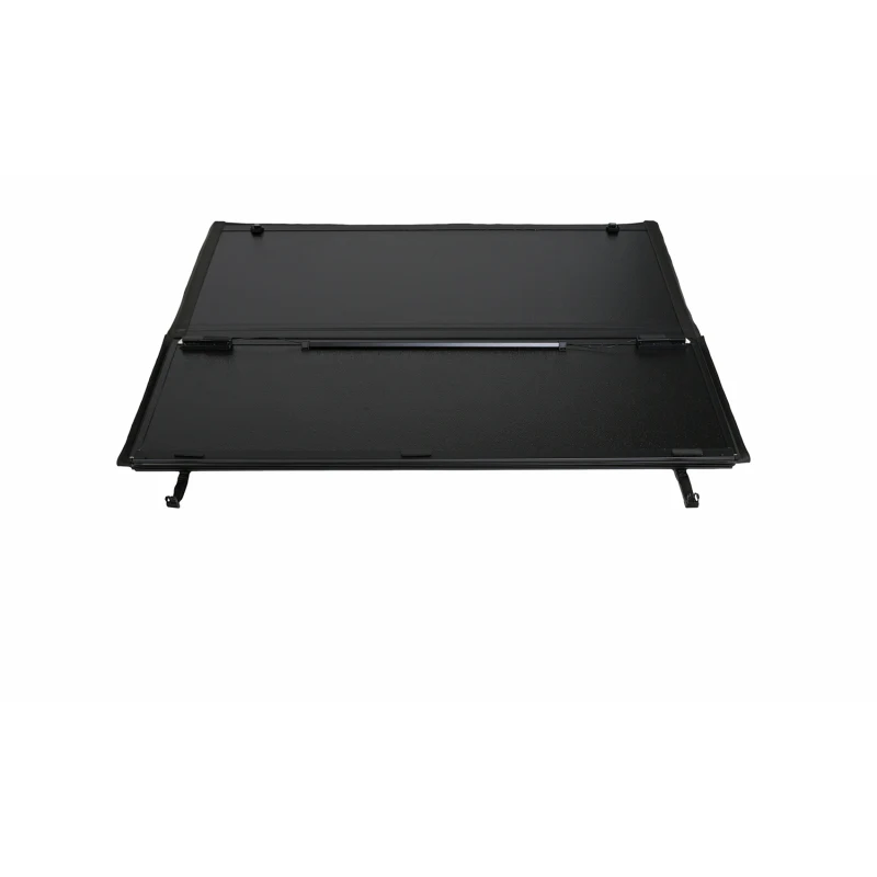 TrailFX Hard Tri-Fold Tonneau Cover Low Profile Black Plastic Model TFX4523 - Image 2