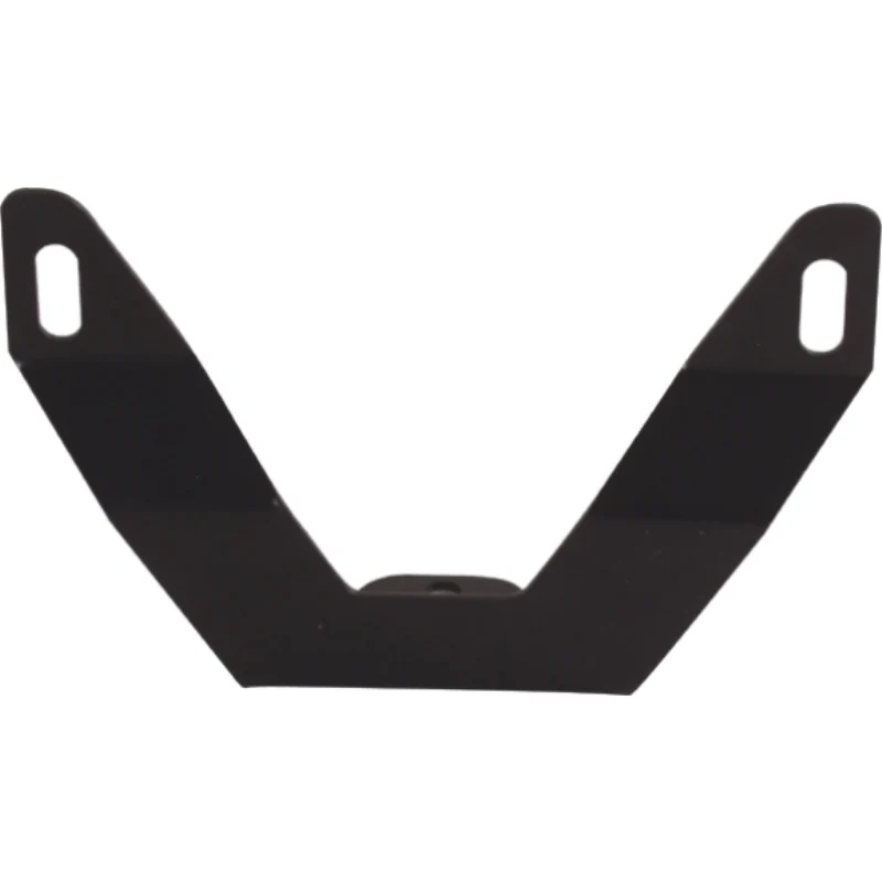 TrailFX License Plate Bracket Black Steel Use On Bull Bars Model 1399125XX3