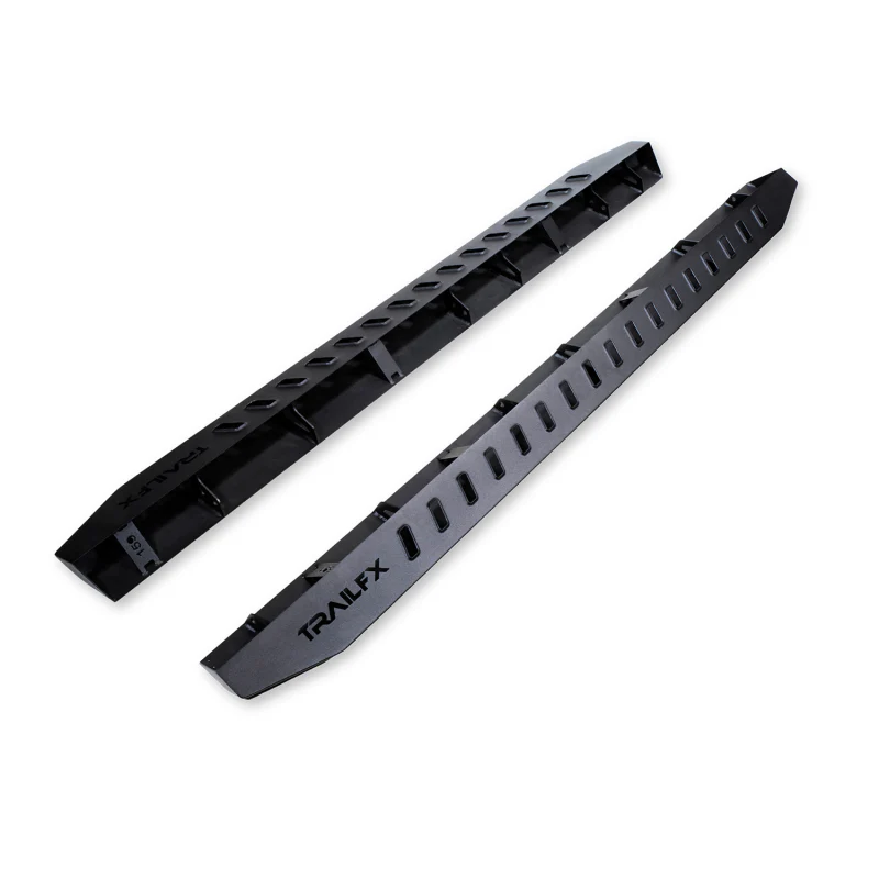 TrailFX Overland Running Boards Black Steel Model ORB010
