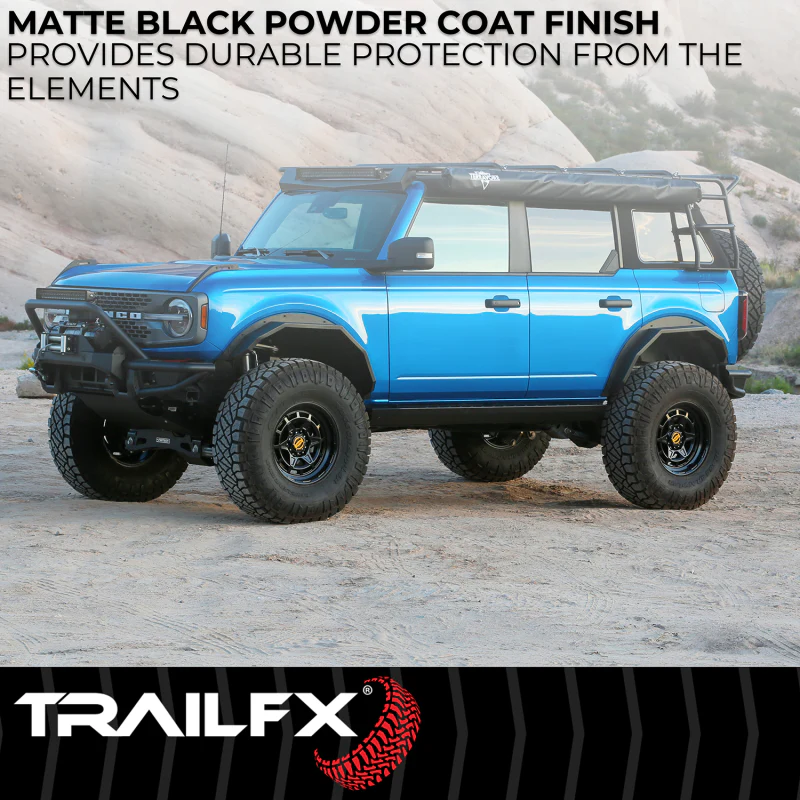 TrailFX Rear Angle Tube Fender Flare Model BR008T - Image 4