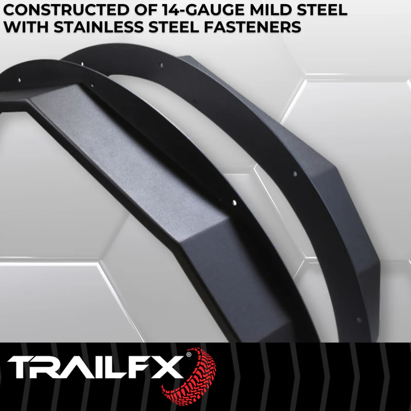 TrailFX Rear Angle Tube Fender Flare Model BR008T - Image 6