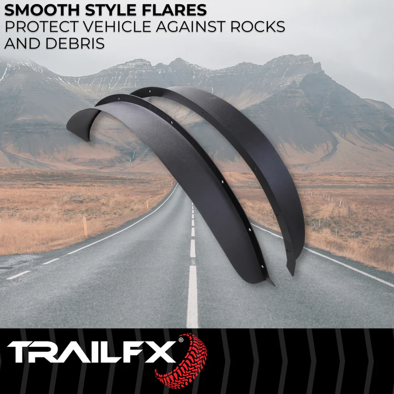 TrailFX Rear Flat Fender Flare Model BR006T - Image 2