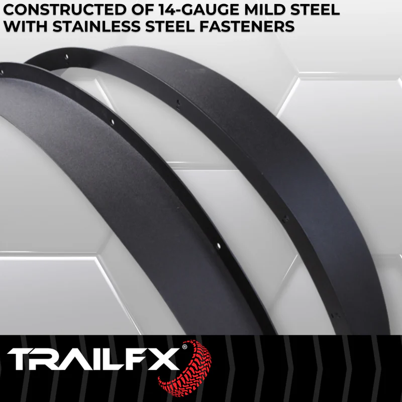 TrailFX Rear Flat Fender Flare Model BR006T - Image 6