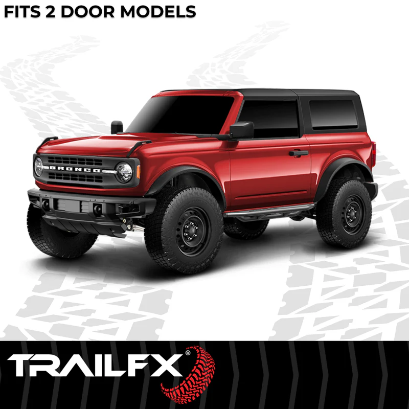 TrailFX Rocker Panel Guards 2 Door Model BR012T - Image 5