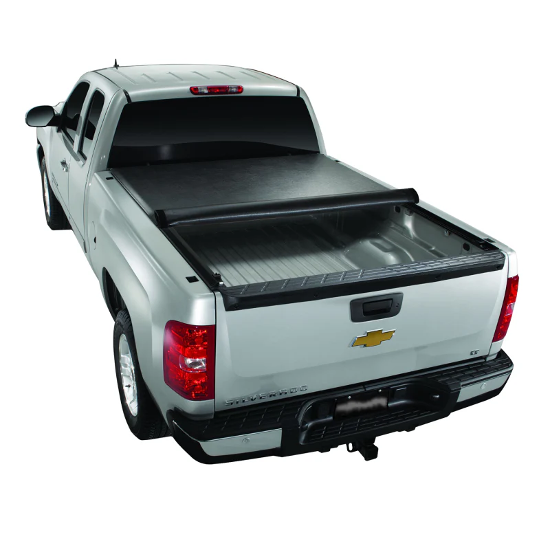 TrailFX Soft Roll-Up Tonneau Cover Velcro Matte Black Vinyl Model TFX1212 - Image 3
