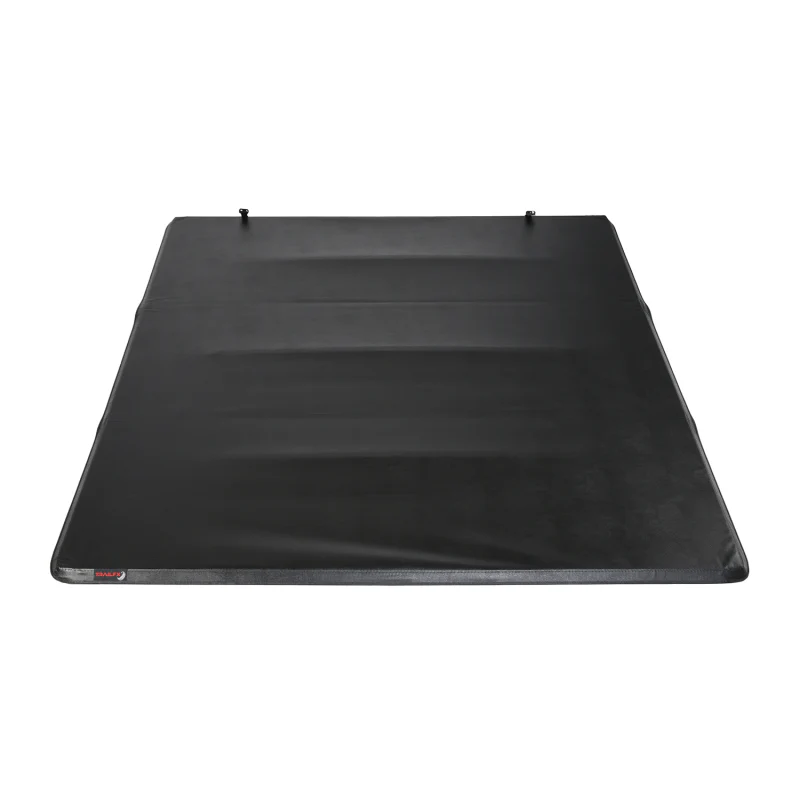 TrailFX Soft Tri-Fold Tonneau Cover Black Vinyl Aluminum Rails Model TFX5010