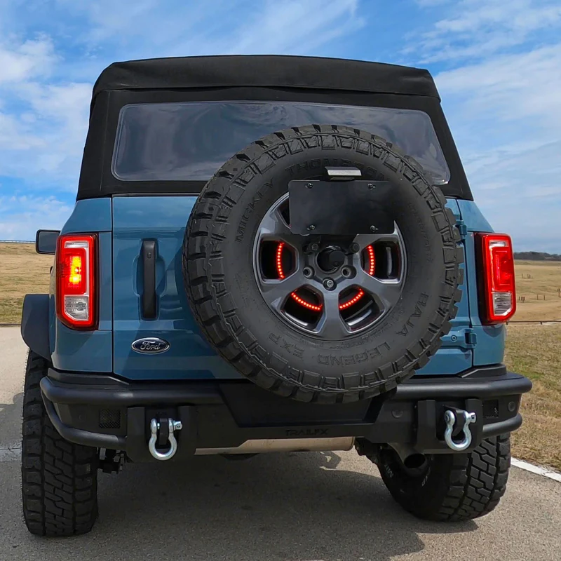 TrailFX Spare Tire Carrier Direct Mount Model BR009T - Image 2