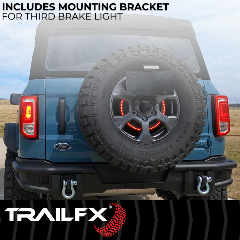 TrailFX Spare Tire Carrier Hinged Model BR010T - Image 5