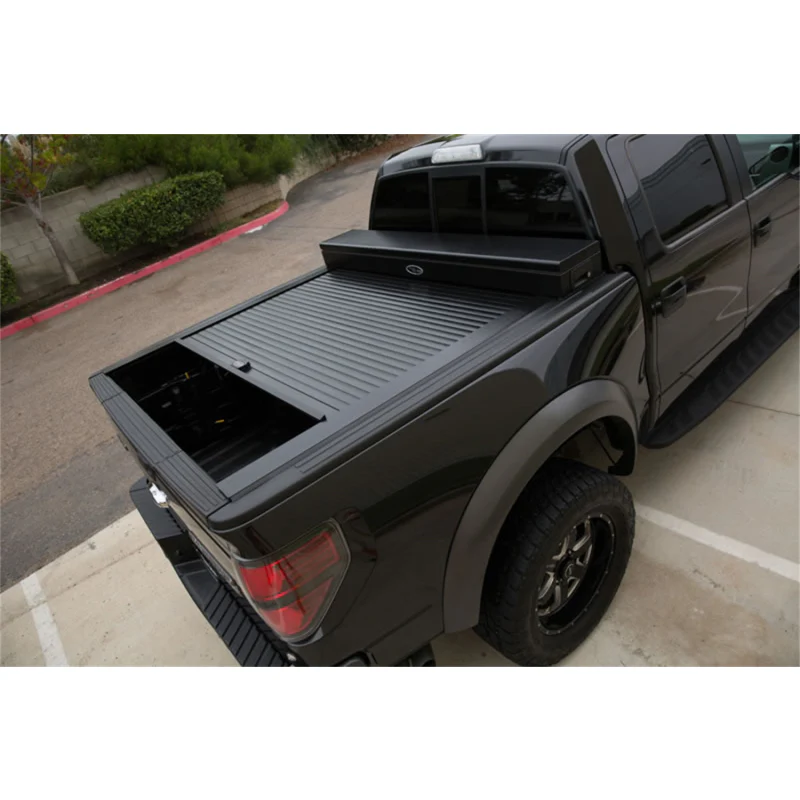 Truck Covers USA American Work Cover JR. Junior Size Toolbox and Hard Retractable Roll-up Combination Model CRJR545 - Image 6