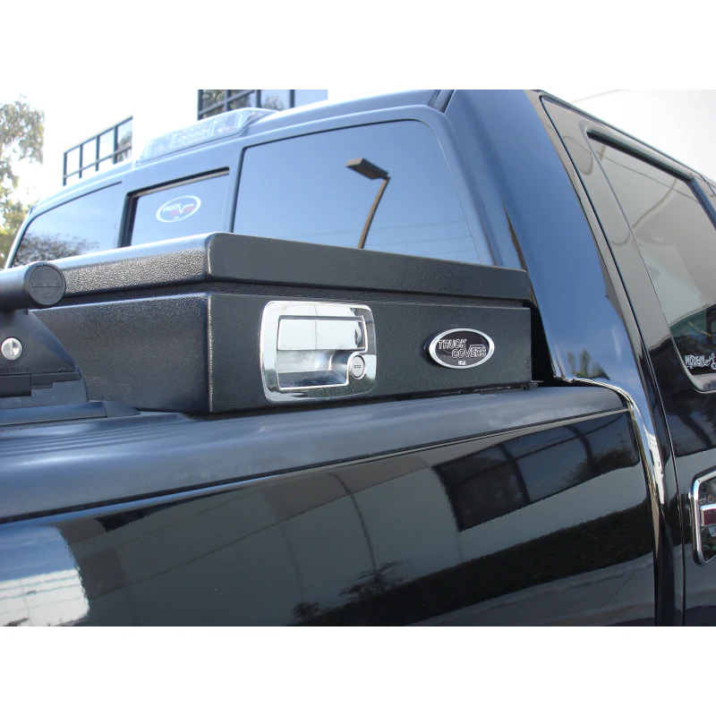 Truck Covers USA Chrome Handles - available upgrade on full size and junior American Work Covers Model AX-606 - Image 2