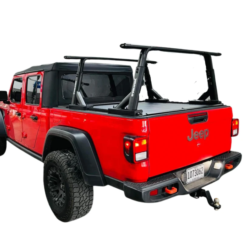 Truck Covers USA American Rack System HD With Yakima Landing Pads ; Skyline Towers ; SKS Lock Cores ; 60in HD Bars Model AX-533