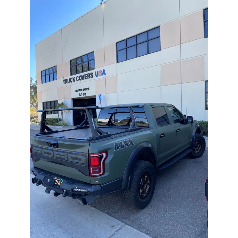 Truck Covers USA American Rack System HD With Yakima Landing Pads ; Skyline Towers ; SKS Lock Cores ; 68in HD Bars Model AX-534 - Image 6