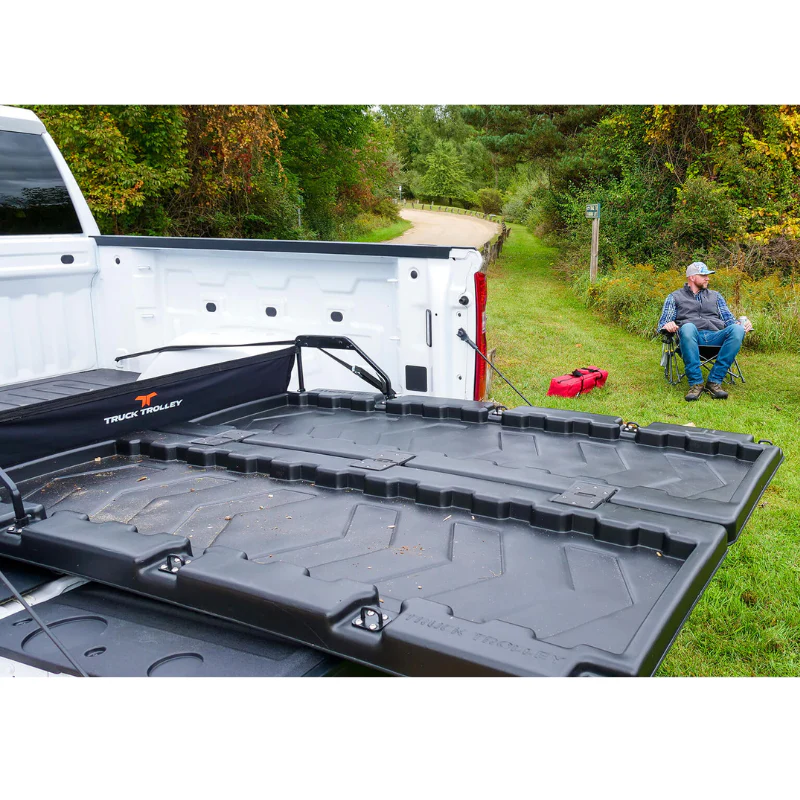 Truck Trolley Truck Bed Slide Out Tray 300 lb Capacity for 6.5 or Short Beds Model TT2201 - Image 3