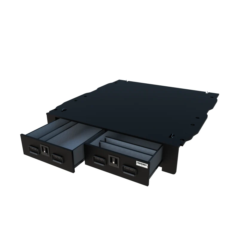 Truck Vault All Weather Line Standard 2 Drawer, For Select Toyota Tundra Model T-TYTUNS2-07S-PX-PW