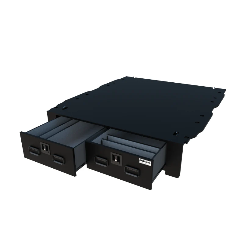 Truck Vault All Weather Line Utility 2 Drawer, For Select Toyota Tundra Model T-TYTUNU2-22L-PW