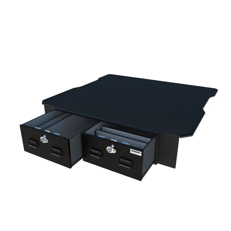 Truck Vault Covered Bed Line Magnum 2 Drawer, For Select for Chevrolet Silverado Model T-CHSILM2-07S