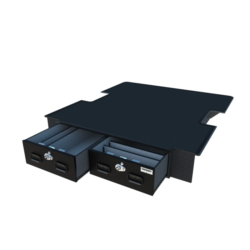 Truck Vault Covered Bed Line Utility 2 Drawer, For Select Chevrolet Silverado Model T-CHSILU2-07L