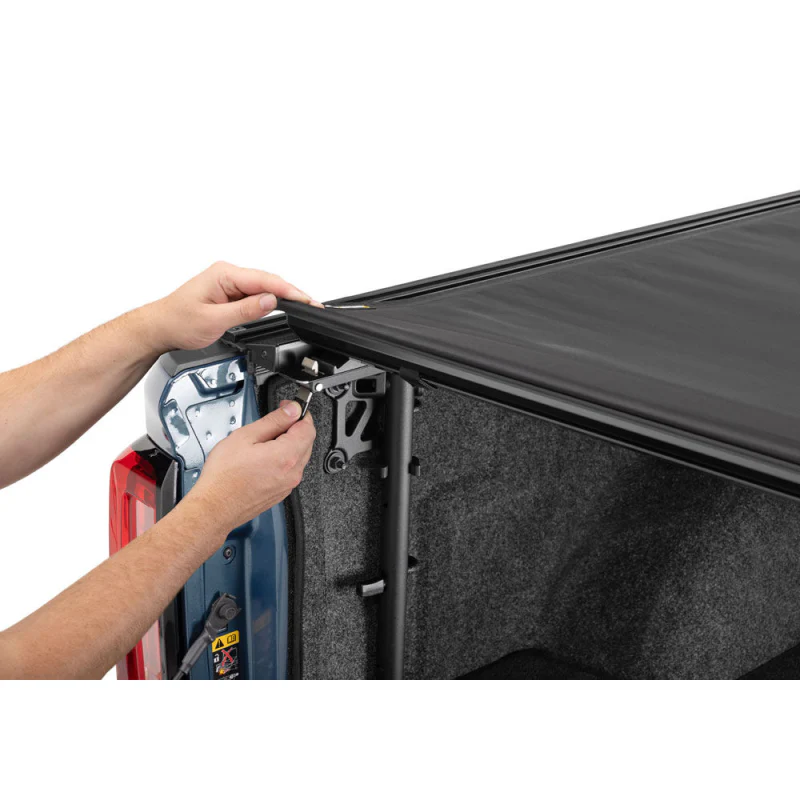 Truxedo Pro X15 TS Soft Roll-Up Tonneau Cover W/ T-Slot Rails Black Model 1297616 - Image 13